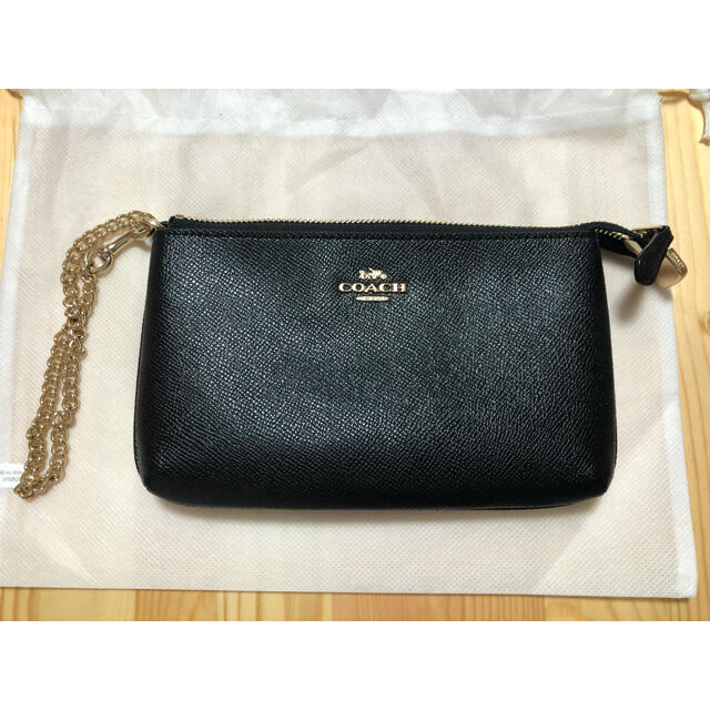 COACH(コーチ)のCOACH コーチ ポーチ　ハンドバッグ　財布 レディースのファッション小物(ポーチ)の商品写真