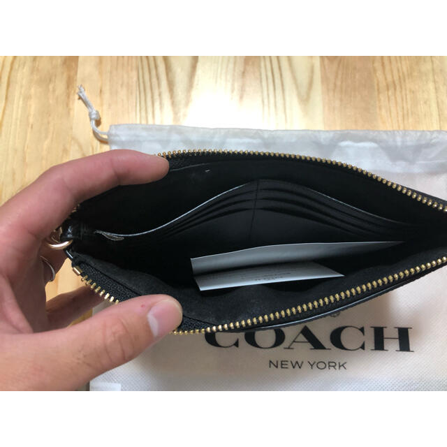 COACH(コーチ)のCOACH コーチ ポーチ　ハンドバッグ　財布 レディースのファッション小物(ポーチ)の商品写真