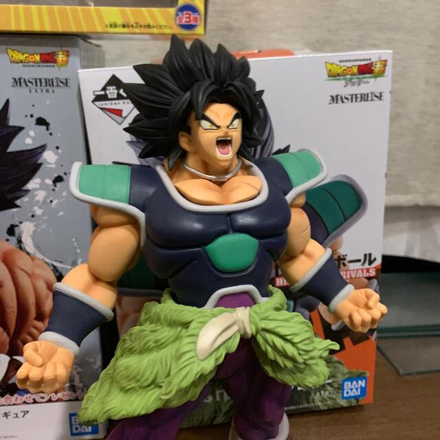 ドラゴンボール　一番くじ　身勝手の極意、ブロリーフィギュアセット　ジャンプロゴ