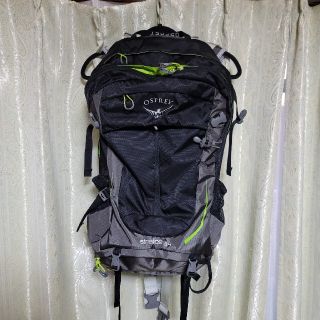 オスプレイ(Osprey)のオスプレー　osprey ストラトス34 バックパック　リュック　1回のみ使用(バッグパック/リュック)