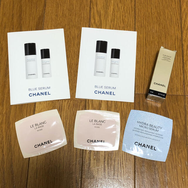 CHANEL(シャネル)のシャネル　コスメ　サンプルセット コスメ/美容のキット/セット(サンプル/トライアルキット)の商品写真