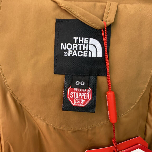THE NORTH FACE(ザノースフェイス)の新品　ドローンダウンジャケット  ベージュ　WIND STOPPER レディース レディースのジャケット/アウター(ダウンジャケット)の商品写真