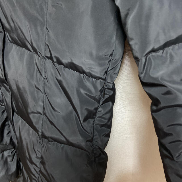 PROFILE(プロフィール)のPROFILE ダウンコート　黒　38 レディースのジャケット/アウター(ダウンコート)の商品写真