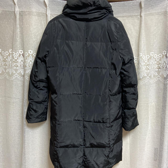 PROFILE(プロフィール)のPROFILE ダウンコート　黒　38 レディースのジャケット/アウター(ダウンコート)の商品写真