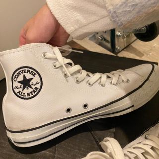 コンバース(CONVERSE)のコンバスオールスター26.5 ホワイト白(スニーカー)