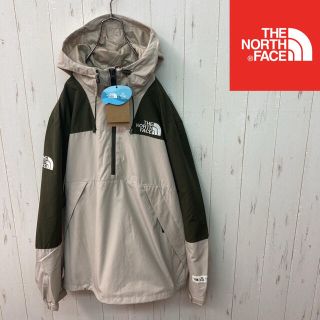 ザノースフェイス(THE NORTH FACE)の新品　ノースフェイス　アノラック　マウンテンパーカー　ベージュグリーン　メンズS(マウンテンパーカー)