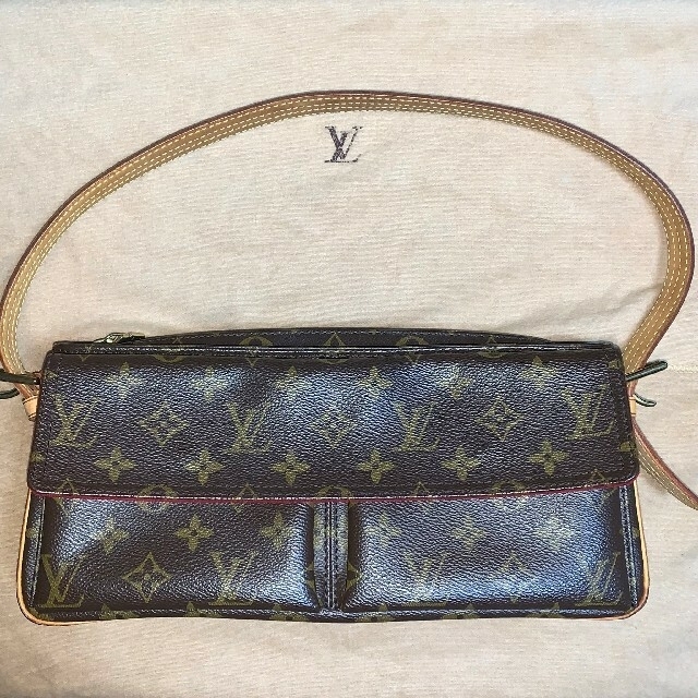 廃盤品！ルイヴィトンLOUIS VUITTON ヴィバシテMM モノグラム