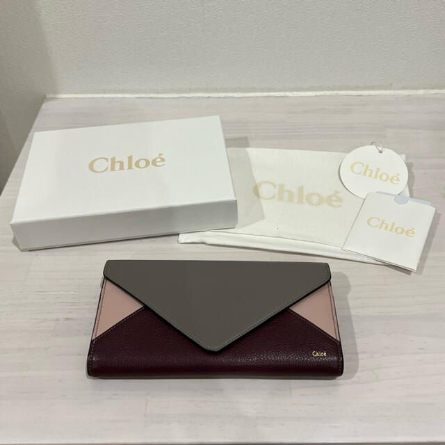 クロエChloe 長財布 パッチワーク | フリマアプリ ラクマ