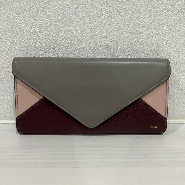 クロエChloe 長財布 パッチワーク | Chloe クロエ レターシルエット