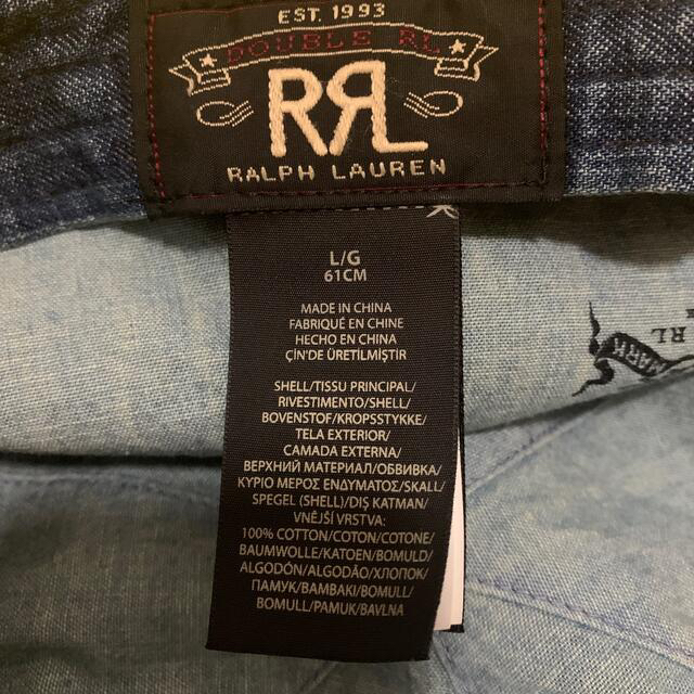 RRL(ダブルアールエル)のRRL帽子 メンズの帽子(ハンチング/ベレー帽)の商品写真