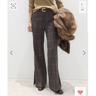 アパルトモンドゥーズィエムクラス(L'Appartement DEUXIEME CLASSE)の新品タグつき Zanieri Flare Pants(カジュアルパンツ)