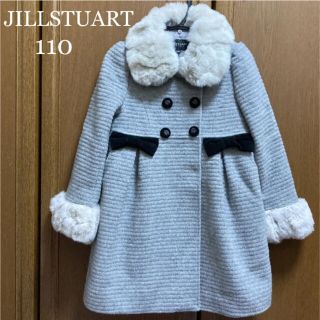 ジルスチュアートニューヨーク(JILLSTUART NEWYORK)のジルスチュアート　お上品　ウール　コート　110  ラビット　ファー　メゾピアノ(コート)