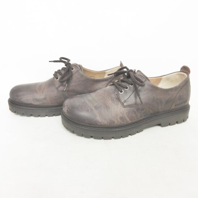 BIRKENSTOCK(ビルケンシュトック)のビルケンシュトック クレイヴァルドレスシューズ レザー 革靴 茶 40 26cm メンズの靴/シューズ(ドレス/ビジネス)の商品写真