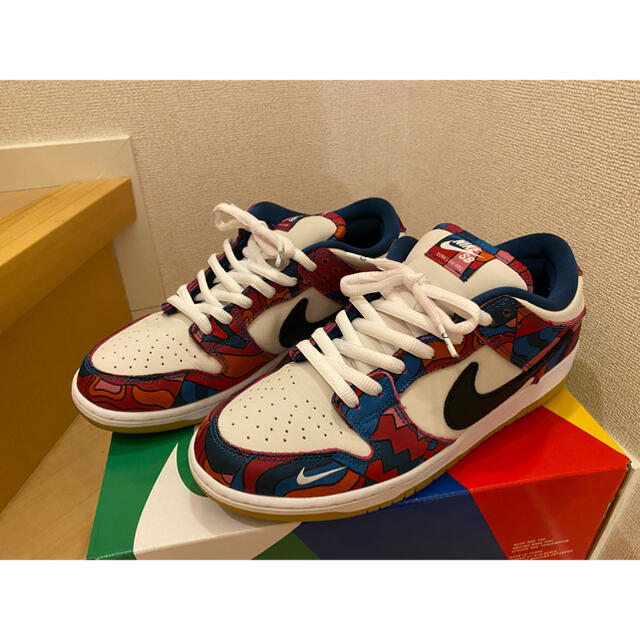 NIKE(ナイキ)のPARRA x NIKE SB DUNK LOW "ABSTRACT ART" メンズの靴/シューズ(スニーカー)の商品写真