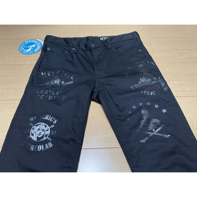 HYSTERIC GLAMOUR(ヒステリックグラマー)のヒステリックグラマー　黒色パンツ メンズのパンツ(その他)の商品写真