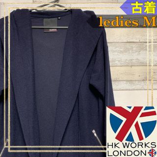 シマムラ(しまむら)の【古着】HK WORKS LONDON ロングコート レディースMサイズUSED(ロングコート)