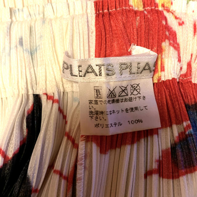 PLEATS PLEASE ISSEY MIYAKE(プリーツプリーズイッセイミヤケ)のイッセイミヤケ　プリーツプリーズ　カラフルスカート レディースのスカート(ロングスカート)の商品写真