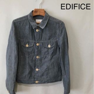 エディフィス(EDIFICE)のエディフィス EDIFICE デニムシャツ デニムジャケット サイズ 40 IK(シャツ)