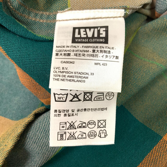 希少　LEVI'S VINTAGE CLOTHING 1950xx シャツ　M 6