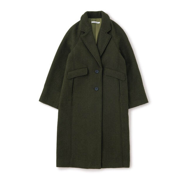 moussy SINGLE BREASTED LONG COAT