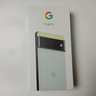 グーグルピクセル(Google Pixel)のGoogle Pixel 6 新品　8GB/256GB  Sorta Seafo(スマートフォン本体)