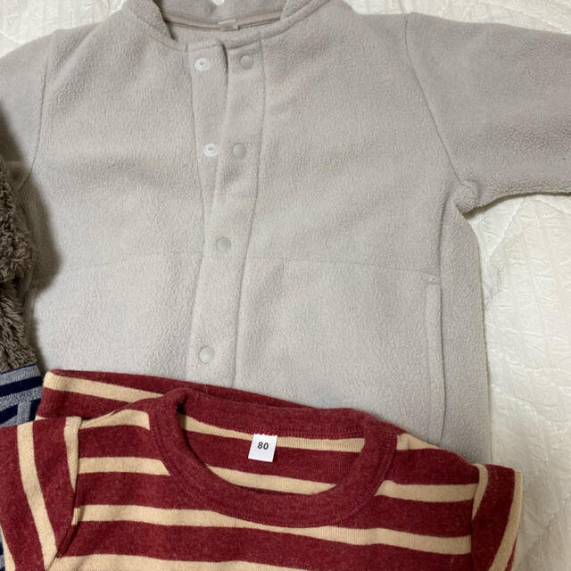 MUJI (無印良品)(ムジルシリョウヒン)の無印　キッズ　80 キッズ/ベビー/マタニティのベビー服(~85cm)(ジャケット/コート)の商品写真