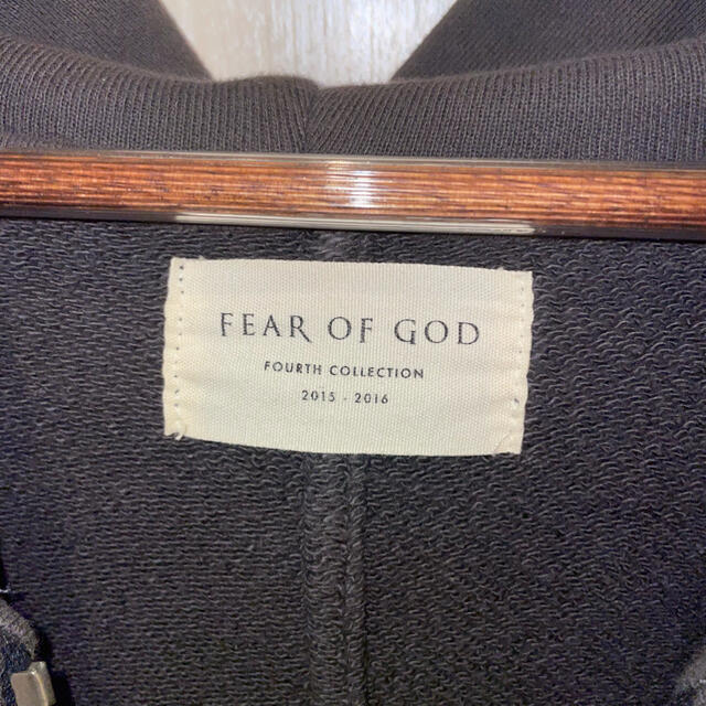 FEAR OF GOD(フィアオブゴッド)のフィアオブゴッド 4th Collection Full Zip Hoodie メンズのトップス(パーカー)の商品写真