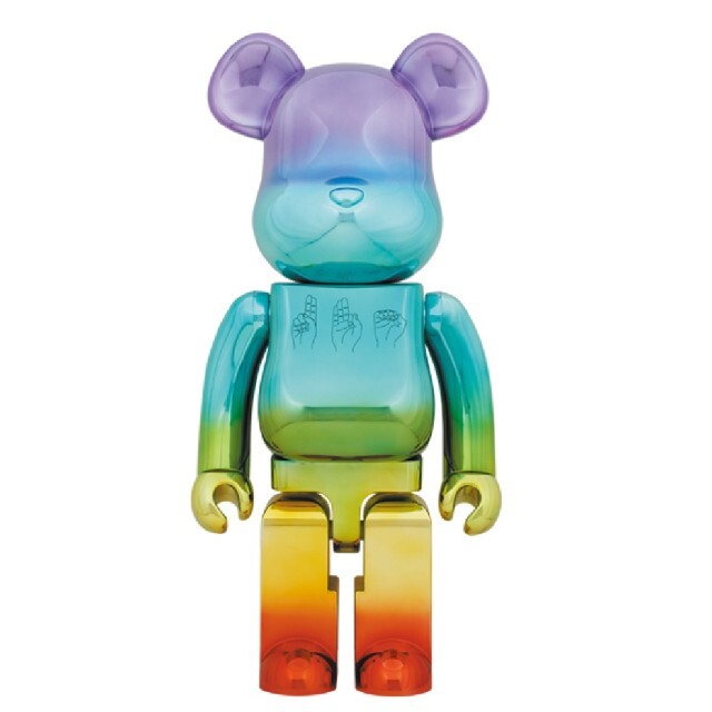 MEDICOM TOY(メディコムトイ)の【400% 1000% セット】BE@RBRICK U.F.O.  エンタメ/ホビーのおもちゃ/ぬいぐるみ(キャラクターグッズ)の商品写真