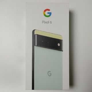 グーグルピクセル(Google Pixel)のGoogle Pixel 6 新品　8GB/256GB  Sorta Seafo(スマートフォン本体)
