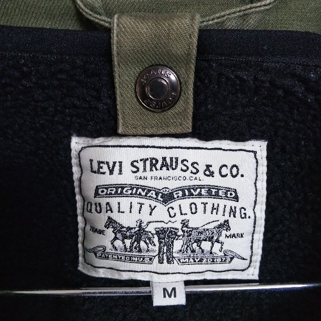Levi's(リーバイス)の【Levi's】ミリタリージャケット/ライナー、ボア付き メンズのジャケット/アウター(ミリタリージャケット)の商品写真