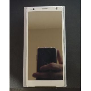 エクスペリア(Xperia)のxperia xz2 softbank版 シルバー simフリー 美品(スマートフォン本体)