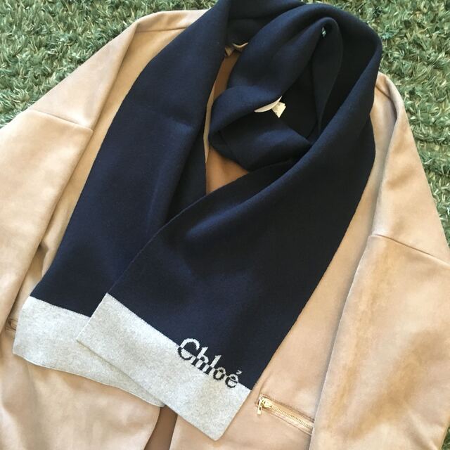 ファッション小物クロエ 新品 Chloe マフラー