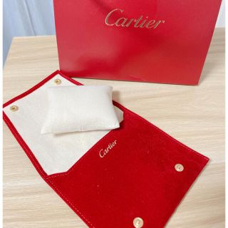 カルティエ(Cartier)のカルティエ　Cartier 時計　ケース　紙袋(ポーチ)