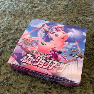 ポケモン(ポケモン)の【新品】ポケモンカードゲームソード＆シールド フュージョンアーツ box(Box/デッキ/パック)