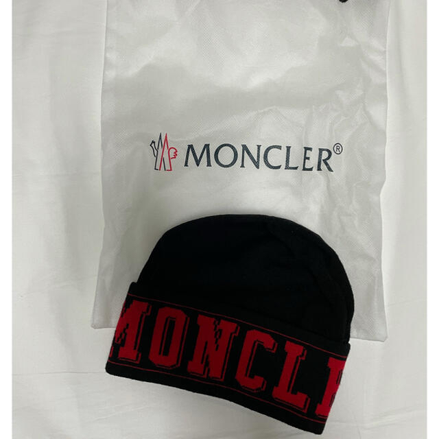 美品 MONCLER モンクレール ニット帽 | sociedadsostenible.co