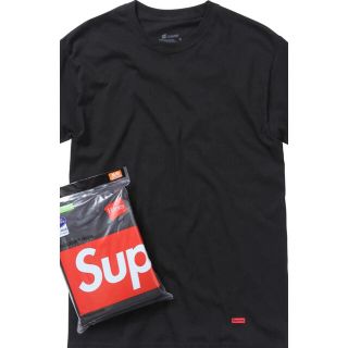 シュプリーム(Supreme)のSupreme シュプリーム 半袖　Hanes Tシャツ　ブラック S 1着(Tシャツ/カットソー(半袖/袖なし))