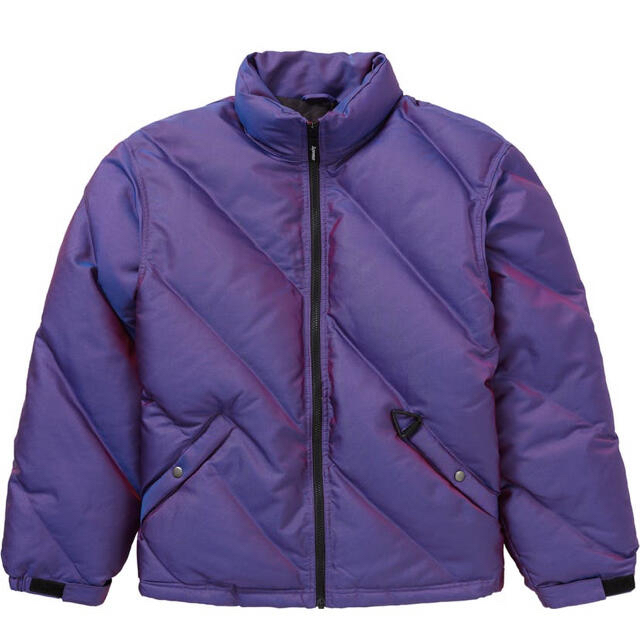 Supreme®Iridescent Puffy Jacket 紫L