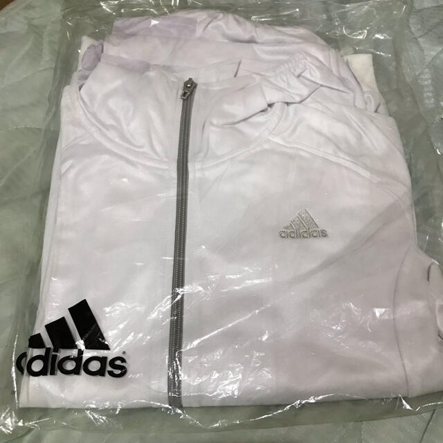 希少 adidas 新品 コーティングジャージ上下セット