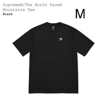 シュプリーム(Supreme)のSupreme The North Face Mountains Tee 黒 M(Tシャツ/カットソー(半袖/袖なし))