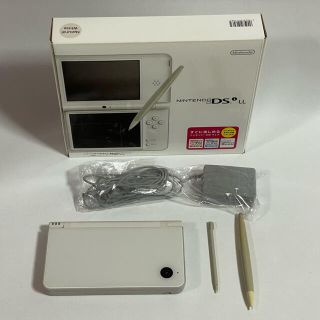 ニンテンドーDS(ニンテンドーDS)のNintendo ニンテンドー DSi  LL WHITE 本体(携帯用ゲーム機本体)