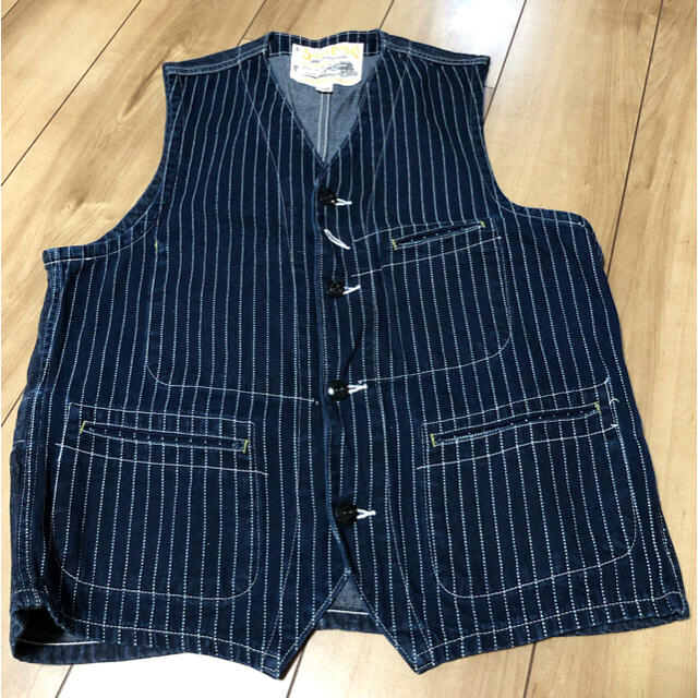 【美品】シュガーケーン ウォバッシュベスト - 2