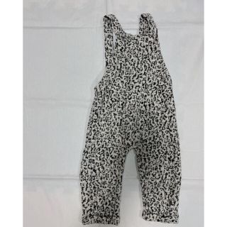 ザラキッズ(ZARA KIDS)のZARA ヒョウ柄サロペット(パンツ/スパッツ)