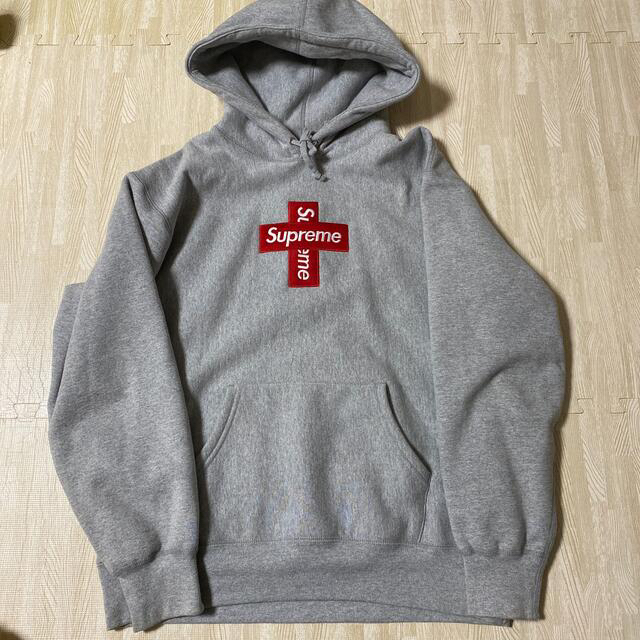 Supreme(シュプリーム)のSupreme Cross Box Logo Hooded Sweatshirt メンズのトップス(パーカー)の商品写真