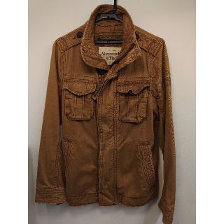 アバクロンビーアンドフィッチ(Abercrombie&Fitch)の美品　値下げ中　アバクロンビー&フィッチ　ミリタリージャケッ(ミリタリージャケット)