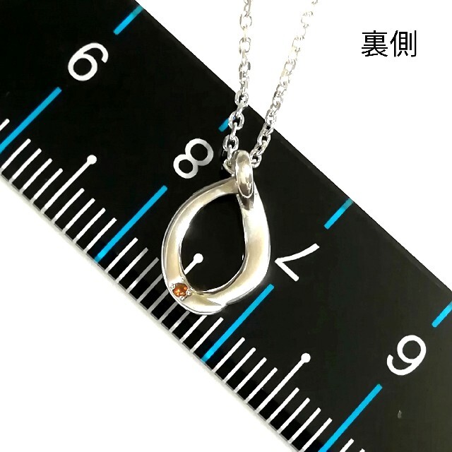 4℃(ヨンドシー)の4°C しずくシルバーネックレス (美品) レディースのアクセサリー(ネックレス)の商品写真