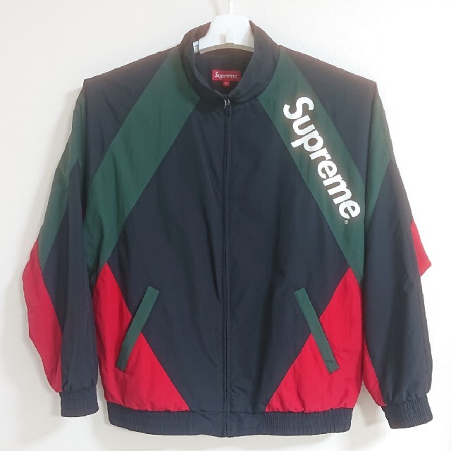 supreme paneled track jacket XL