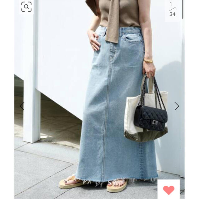 EVERYDAY I LIKE. デニム スカート ドゥーズィエム 交換無料