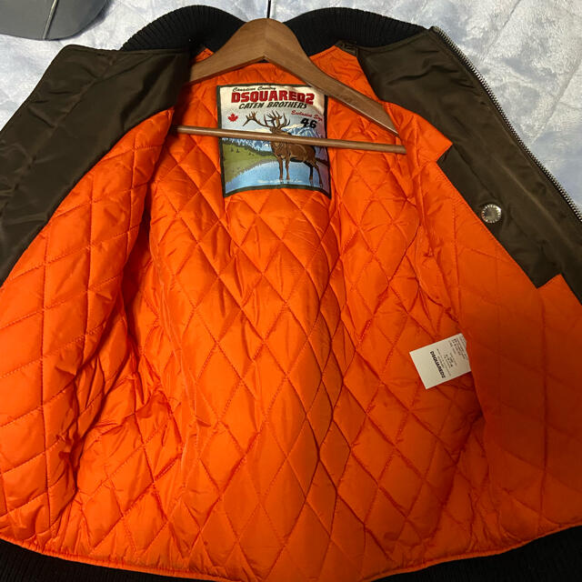 DSQUARED2 ディースクエアード MA1 ブルゾン ボンバージャケット