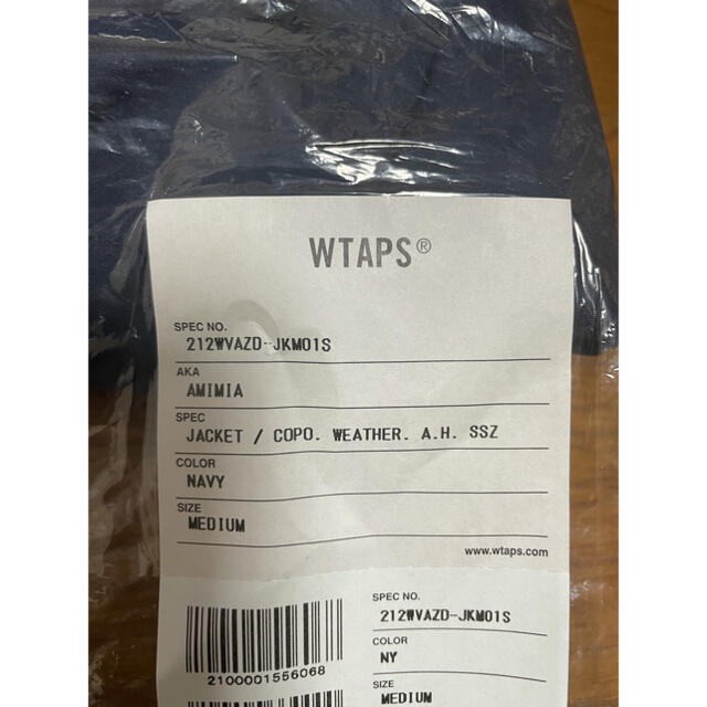 W)taps(ダブルタップス)のWTAPS AMIMIA JACKET COPO. WEATHER. メンズのジャケット/アウター(ナイロンジャケット)の商品写真