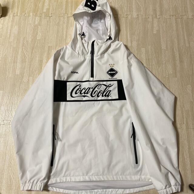 パーカーFCRB COCA-COLA HALF ZIP ANORAK